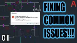 Fixing AutoCAD's Most Common Issues in ~10 Minutes!