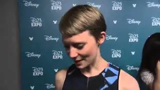 Alice Through the Looking Glass Mia Wasikowska D23 Expo 2015 Interview