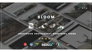 Bloom - Responsive Photography / Portfolio WordPress Theme | Themeforest Website Templates and