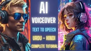 Free AI Urdu text-to-speech voice generator | Lovo ai tutorial | Urdu & Hindi language
