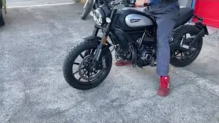 Hp Corse Hidroform Ducati scrambler icon dark 800 exhaust  #ducati #ducatiscrambler #hpracing