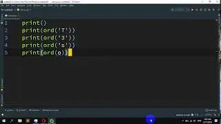 How to Find ASCII Value of Character in Python