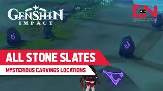 Genshin Impact Bird Statues - ALL 7 Stone Slate Locations | Mysterious Carvings Inchine Scripts