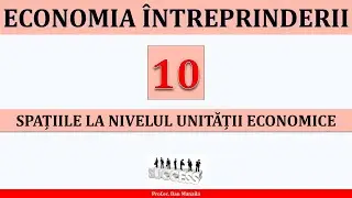 Spațiile la nivelul unității economice