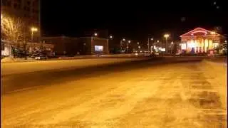 2013-01-16. Омск. Таймлапс у Маяковского