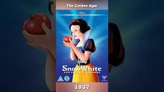 Every Walt Disney Animated Classic in 60 Seconds 1937-2021 #Shorts