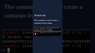 Docker useful commands 