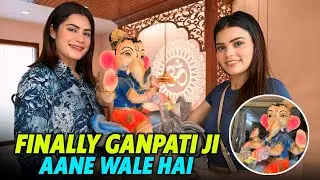 FINALLY GANPATI JI AANE WALE HAI || ARMAAN MALIK VLOGS