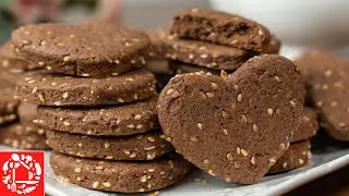 The Easiest Sesame Chocolate Cookie Recipe