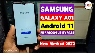 Samsung A01 FRP Bypass Android 11 New Method 2022 || Samsung A015 Google Account Remove