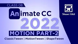 Adobe Animate CC 2022: Create Motion | Flash tutorial | 2d animation | Hindi | Part 2