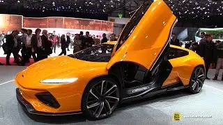 Italdesign GT Zero Concept - Exterior and Interior Walkaround - 2016 Geneva Motor Show