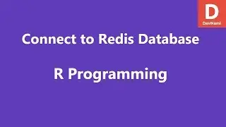 R Programming Connect to Redis Database