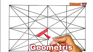 🔴Menggambar Ragam Hias Geometris