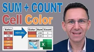 Unveiling Excel's Hidden Gem: Sum and Count by Cell Color Made Easy