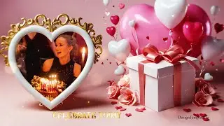 My Love's Birthday Romantic Slideshow After Effects Template