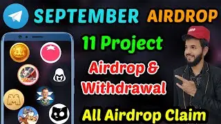 Airdrops September | 11 project & There Airdrops of September | Hamster,cats,Blum,xempire,goats