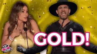 SOFIAs GOLDEN BUZZER Legion Blows Up  Big On Stage!!! 🔥