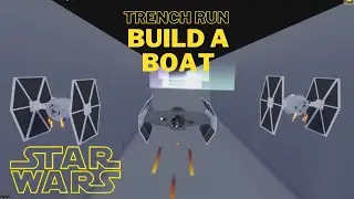 Build a Boat for treasure Roblox rench Run With Tie fighter  (BABFT) advanced tie fighter