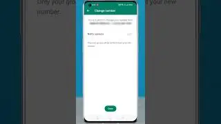 How to Change Your Phone Number on WhatsApp #shorts