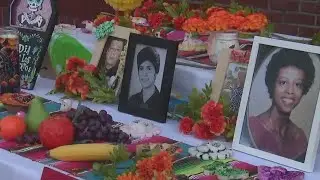 Día de los muertos on LA's iconic Olvera Street