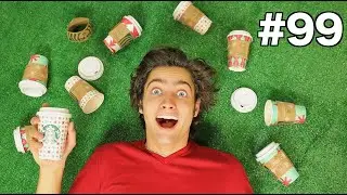 Drinking 100 COFFEES in 24 HOURS!!