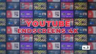 YouTube EndScreens 4K V.3 - After Effects Template