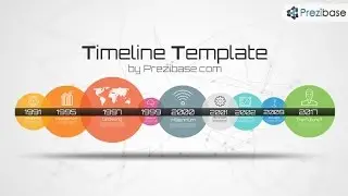 Timeline Template - Prezi template