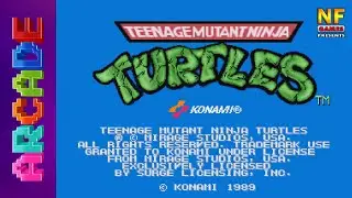 TMNT / Teenage Mutant Ninja Turtles. Arcade [No Damage Walkthrough (1 Coin)] - Mame | Arcade Machine