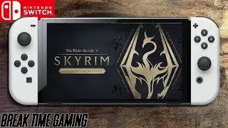 The Elder Scrolls V: Skyrim Anniversary Edition - Nintendo Switch OLED Gameplay