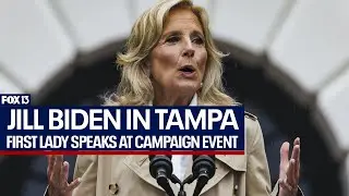 First Lady Jill Biden in Tampa