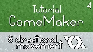 Make Games - GameMaker:Studio Tutorial - #4 8-directional Movement