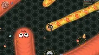 WORMATE - Безумный Червяк Мультфильм Игра клон SLITHER IO И WORMAX IO #19