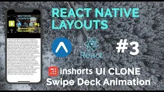 Inshorts App UI Clone #3 | Swipe to Previous Article | React Native Animations