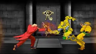 DIO Vs Rugal Bernstein - The King Of Fighters X Jojo's Bizarre Adventure - SNK X Anime/Manga - MUGEN