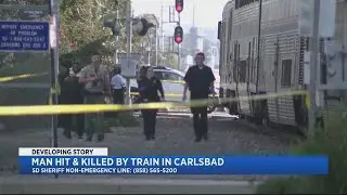 Man Hit, Killed By Train In Carlsbad