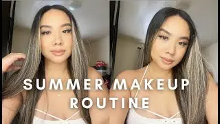 SUMMER MAKEUP ROUTINE 2021 | SUN KISSED LOOK WITH KAJA BEAUTY, PONY EFFECT, IDEWCARE & MORE!!
