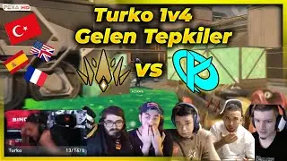 BBL Turko vs KC 1v4 CLUTCH GELEN TEPKİLER (Yayınlar, wtcN, eraygais, 2xciv)