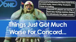 Concord launches with disastrous sales of 25,000 units, players struggle to find matches...