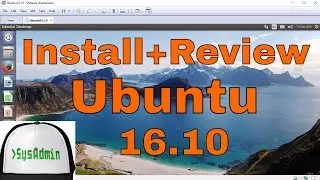 How to Install Ubuntu 16.10 + Review + VMware Tools on VMware Workstation Tutorial [HD]