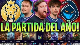 IBAI CASTEA LA PARTIDA CLAVE DE MAD KOI!😱ÉPICO! - MDK vs RGE LEC VERANO 2024 ESPAÑOL IBAI COSTREAM