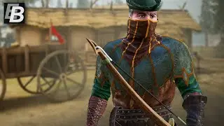 Mordhau Longbow Gameplay (Huntsman DLC Armor) - Full Match