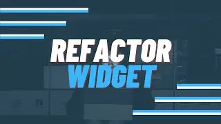 Flutter Full Tutorial For Beginner | How to Refactor Flutter Widgets in Flutter| Flutter Lecture 5.9