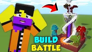 100Players MINECRAFT Build Battle Competition