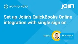 Set up Joiin's QuickBooks Online Integration with Single Sign On