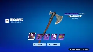 LEVIATHAN AXE PICKAXE RETURN RELEASE DATE IN FORTNITE ITEM SHOP CHAPTER 5 SEASON 4!