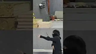 FAKE vs REAL Knife Throwing