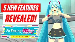 5 New Features Fitness Boxing feat Hatsune Miku Nintendo Switch Playstation 5