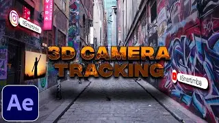 3D Camera Tracking Tutorial in After Effects | How to Attach Objects to Walls & Ground