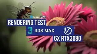 Powerful GPU Render Farm for 3dsmax & Vray - Render with RTX 6x3080 | iRender Cloud Rendering